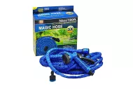 Flexibilní hadice s rozprašovačem Magic Hose - 30 m - modrá