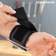 Magnetický náramek pro kutily se dvěma kapsami WrisTool - InnovaGoods