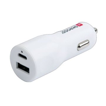 Rychlonabíječka do auta USB-C a USB-A - 20 W - SKROSS DC27C-PD20