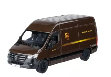 Kovové autíčko UPS Mercedes-Benz Sprinter Van - 1:32