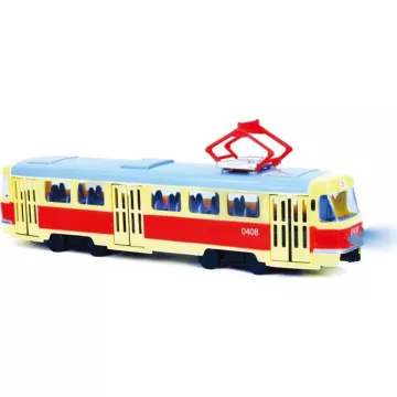 Tramvaj Tatra T3 s hlášením zastávek v češtině - 28 cm - Rappa